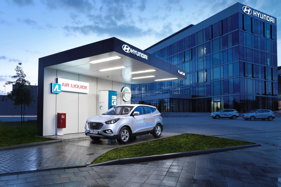 Hyundai Wasserstoff-Tankstelle