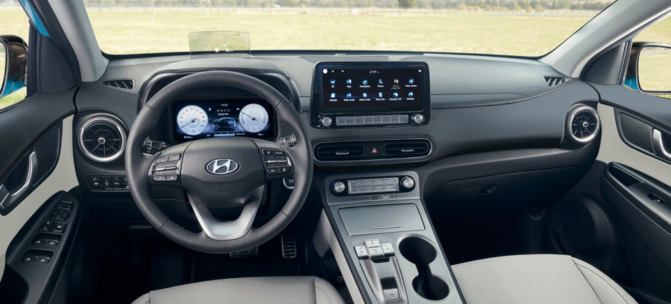 Hyundai Kona Elektro - Interieur