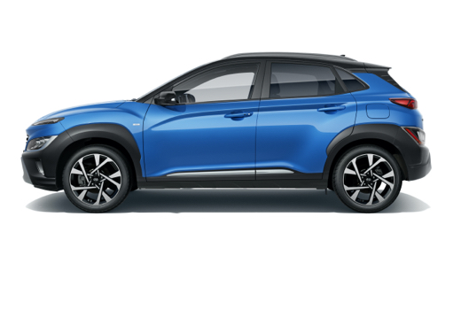 Hyundai Kona side - Design