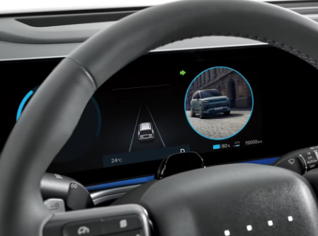 Hyundai IONIQ 9_Spur wechseln