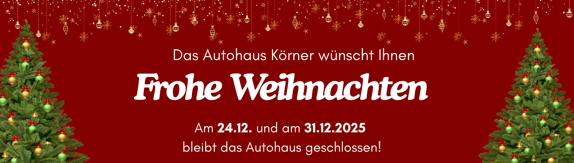 Frohe Weihnachten